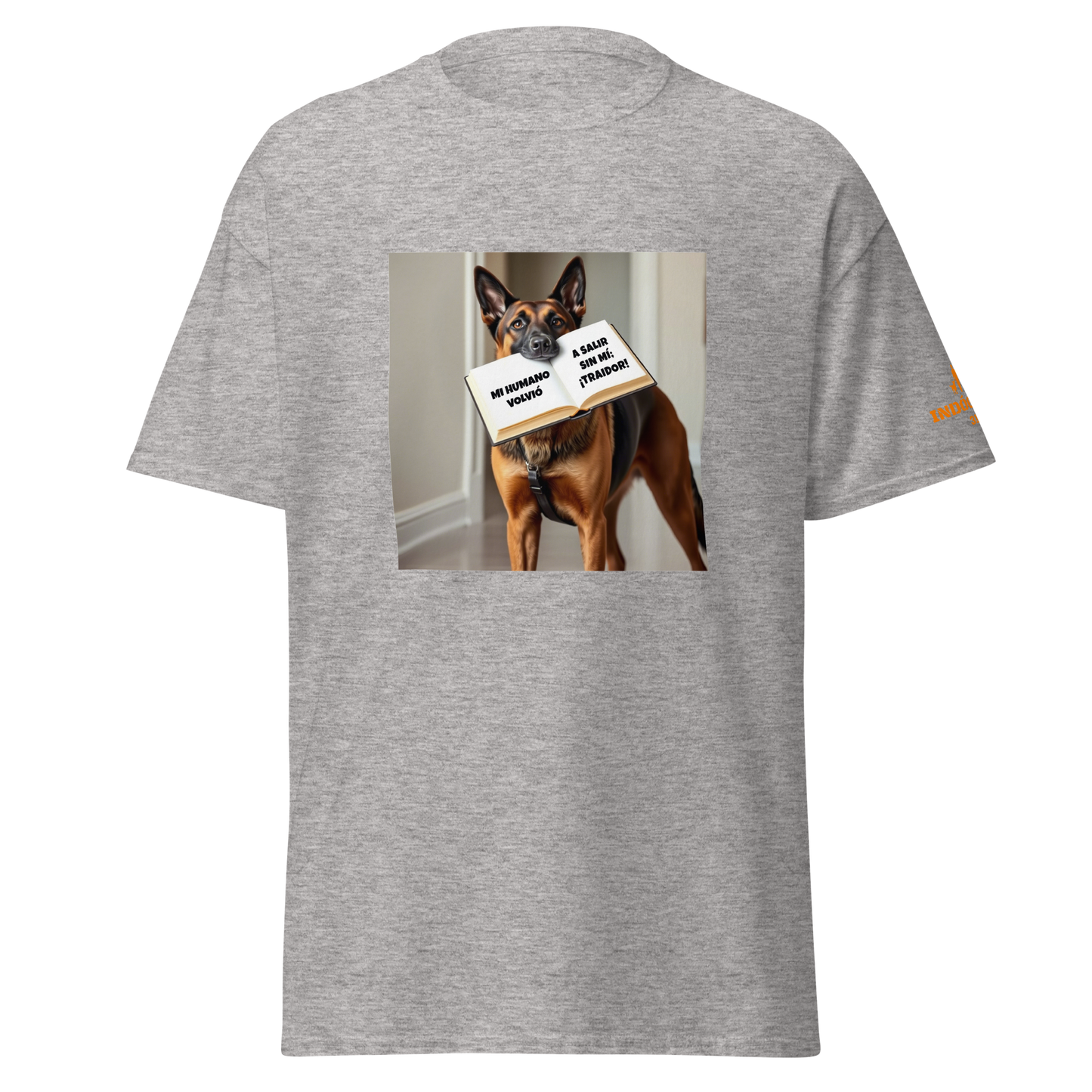 Camiseta con imagen divertida de perro