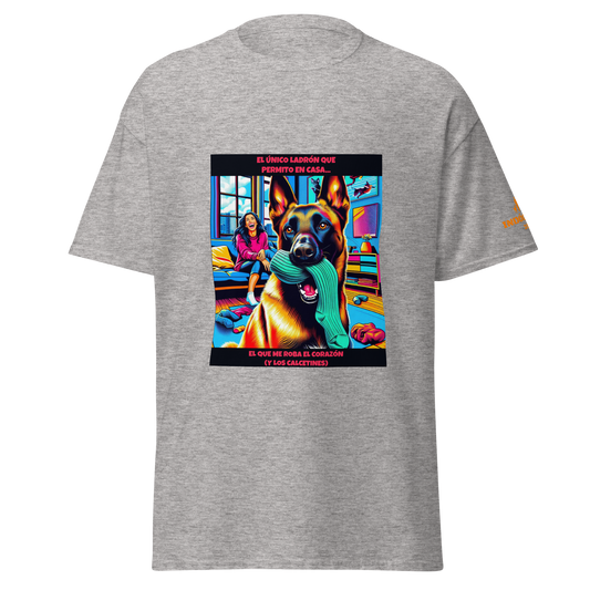 Camiseta con frase divertida perruna