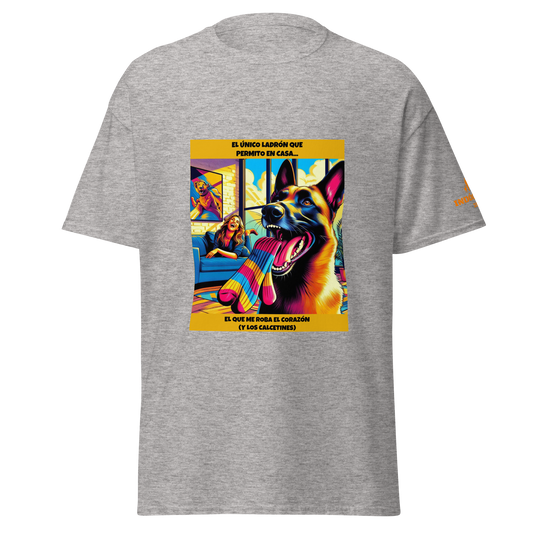 Camiseta con imagen divertida de perro