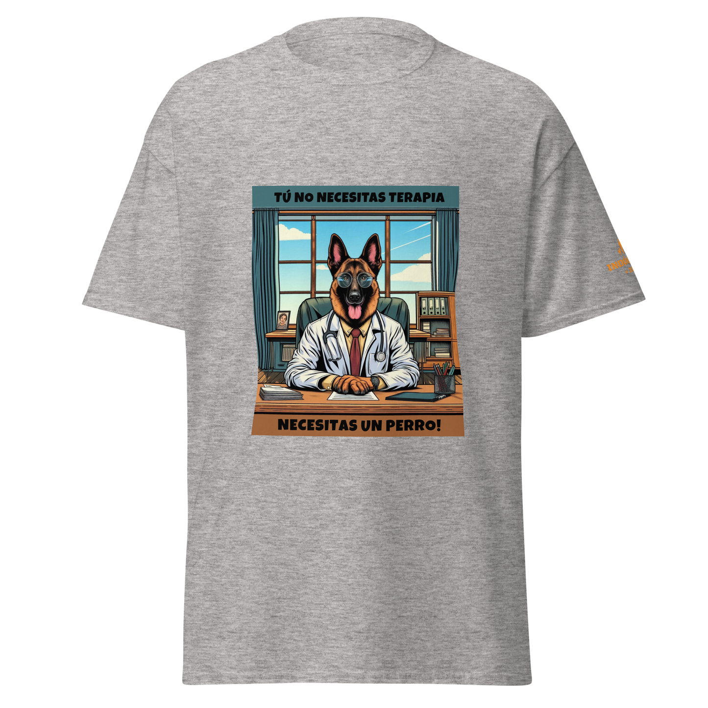 Camiseta con frase divertida perruna