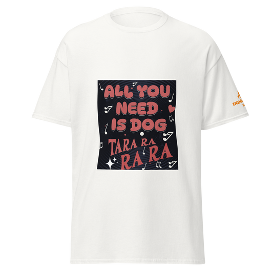 Camiseta con slogan mascota