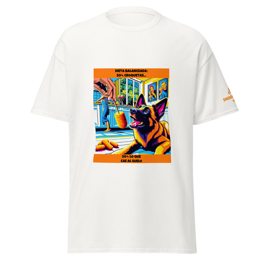 Camiseta con frase divertida perruna