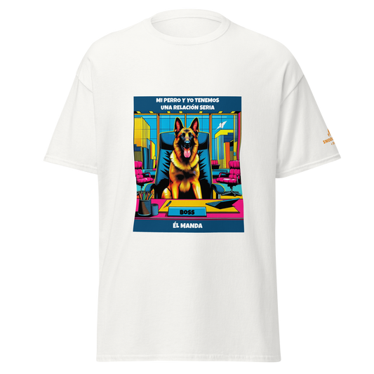 Camiseta divertiva frase perro