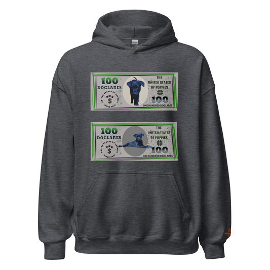 Sudadera con capucha "Colección Dóglares"