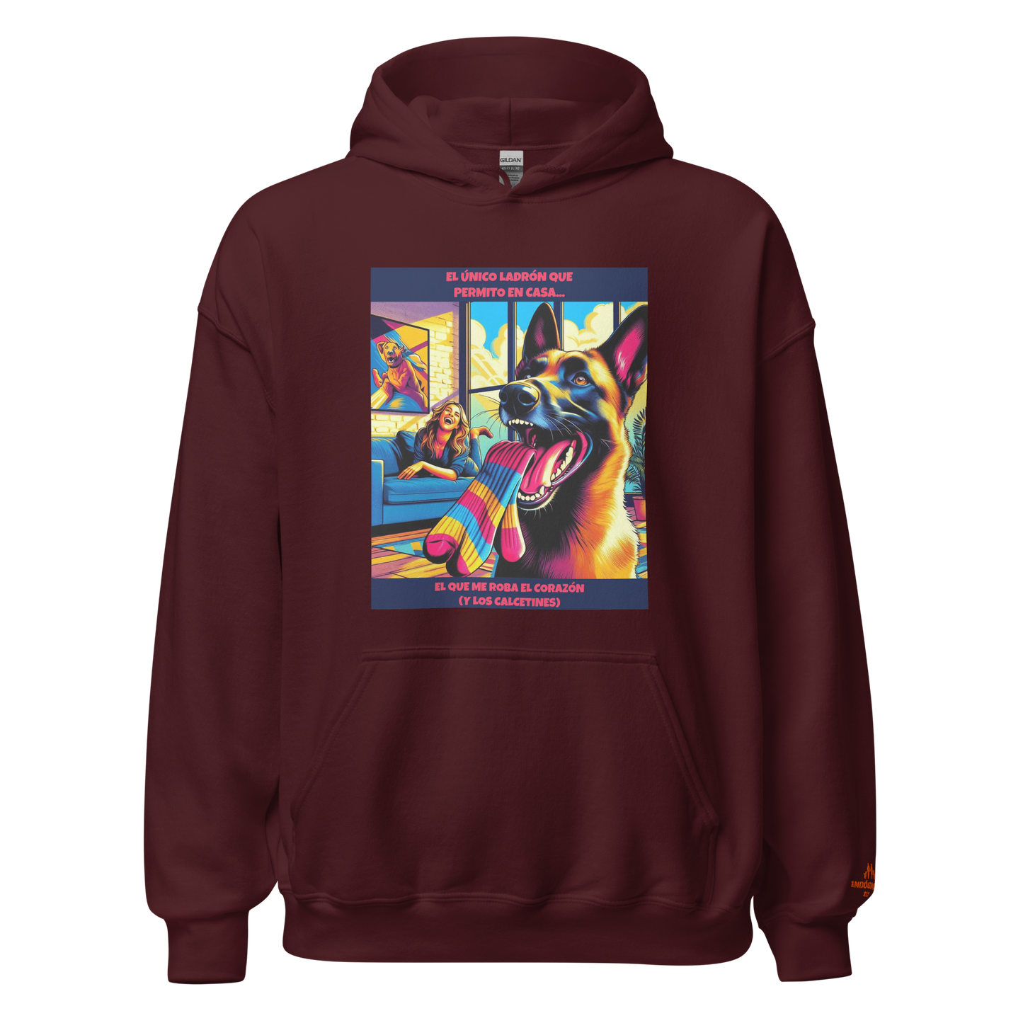 Sudadera con frase divertida perruna