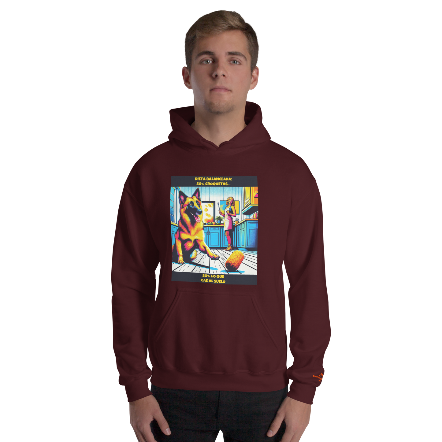 Sudadera con imagen divertida de perro