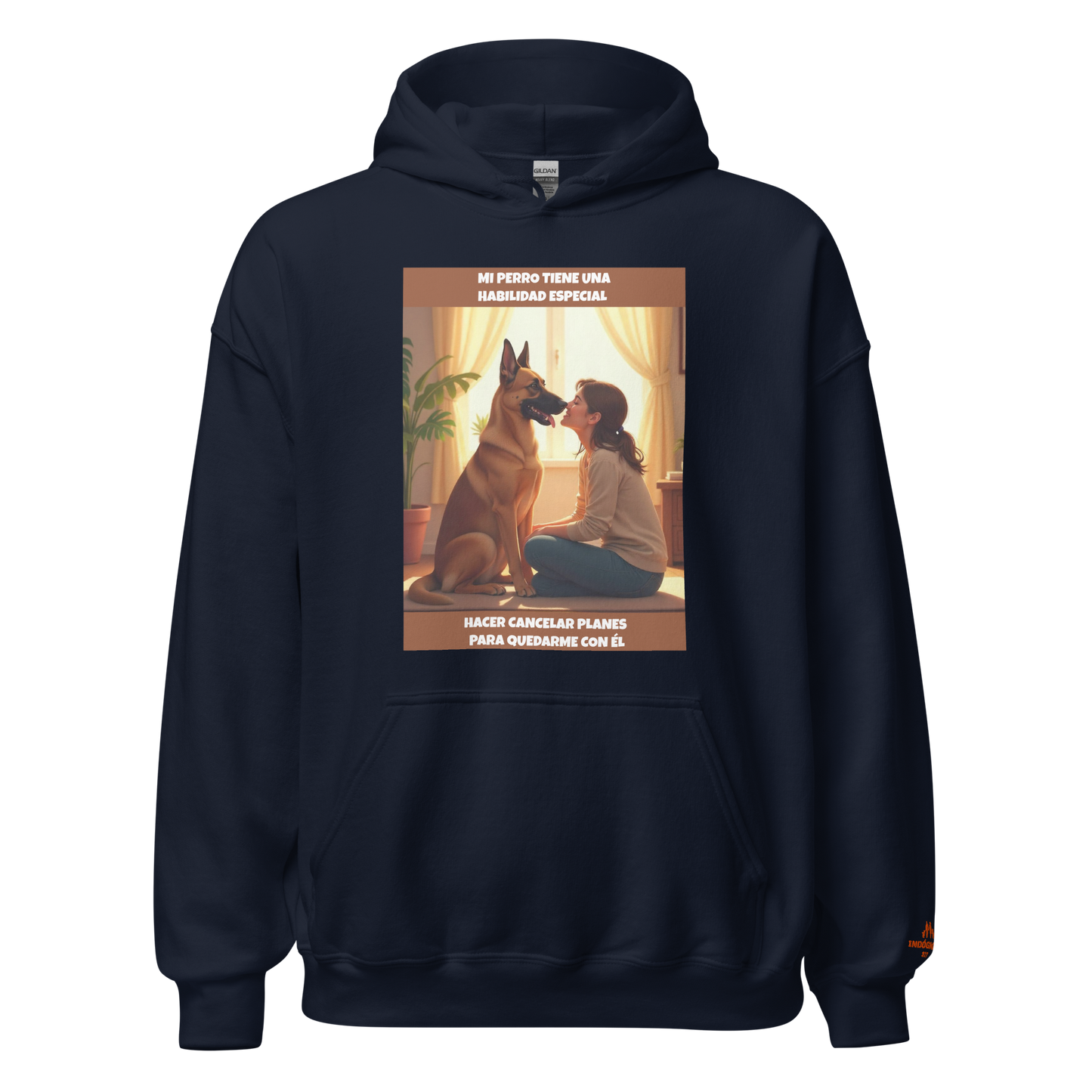 Sudadera personalizada con frase de perro P05
