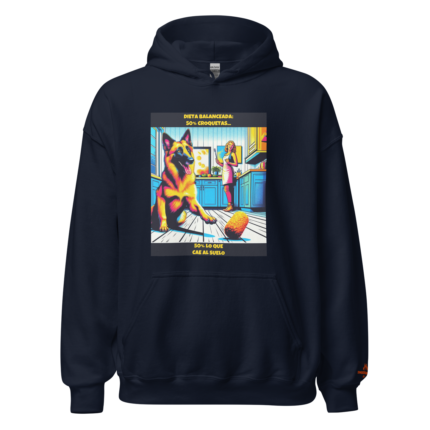 Sudadera con imagen divertida de perro