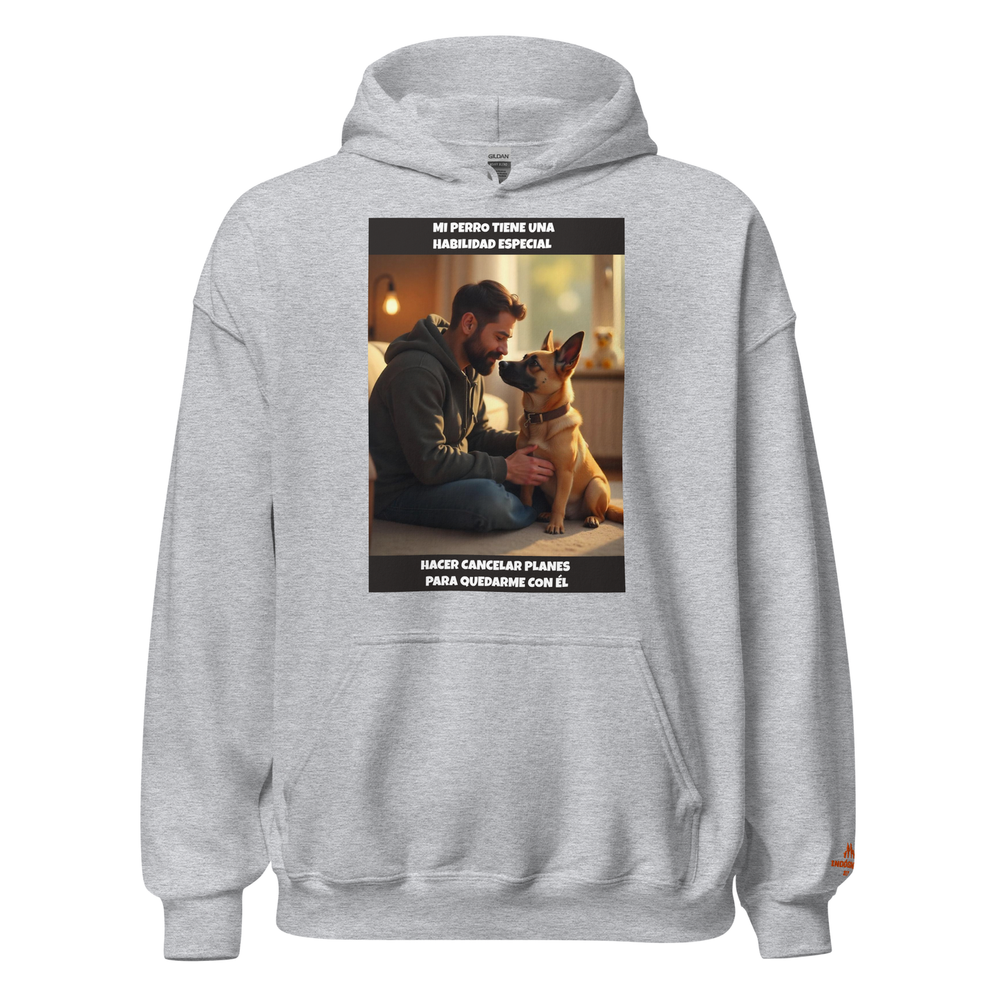 Sudadera personalizada con frase de mascota P06