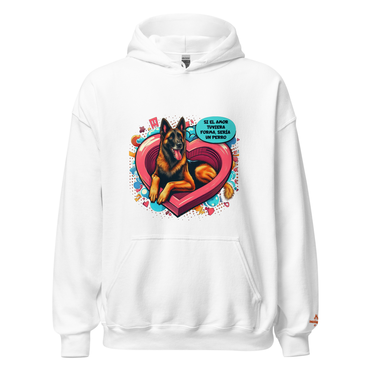 Sudadera imagen divertiva y amorosa
